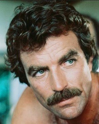 famous moustache Tom Selleck