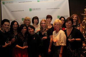 Evergreen Beauty College Guiding Principle Award Winners