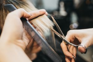 hair shears cutting and thinning hair