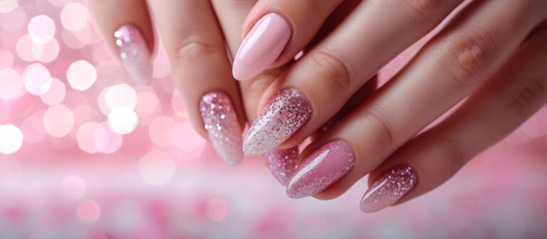 Trendy Jelly Sandwich Manicures at Home for DIYers and Nail Technicians