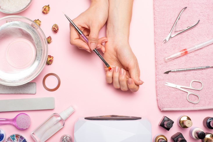 caring for long nails