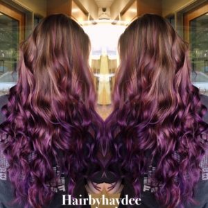 purple color melt by haydee