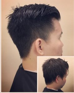 Male haircut