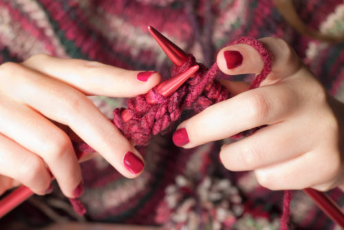hobby of crocheting