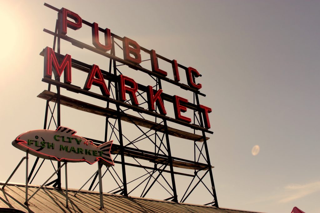 Seattle's Pike Place Market.