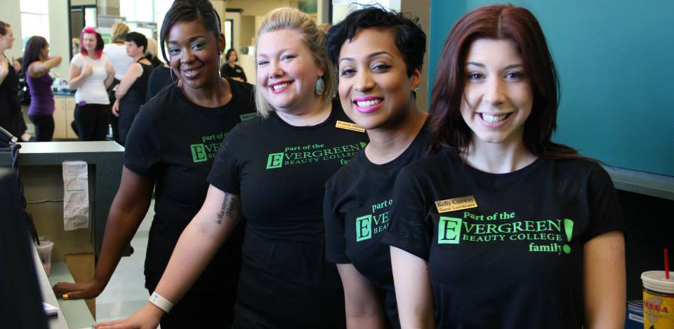 part of the evergreen beauty college family