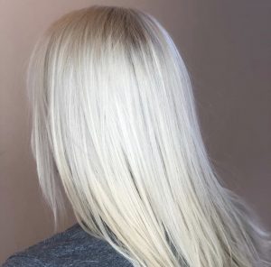 white hair