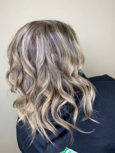 ashy balayage