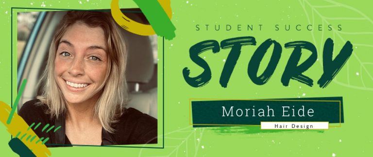 Hair Design Student Success Story: Moriah Eide
