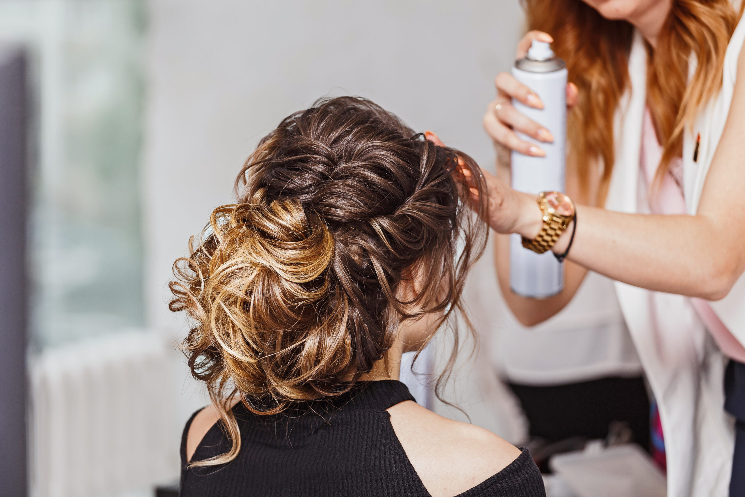 hairdresser formal hairstyle