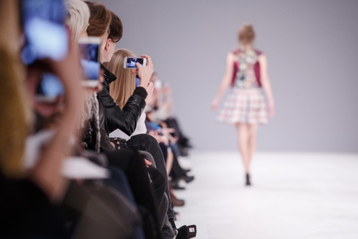 Beauty school hosted fashion show