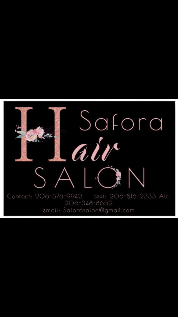 Safora Hair Salon Logo