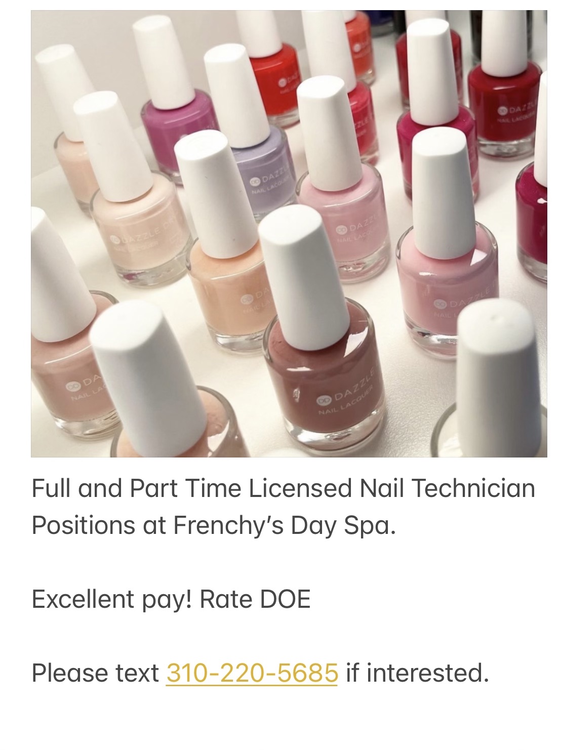 Frenchy’s Day Spa Logo