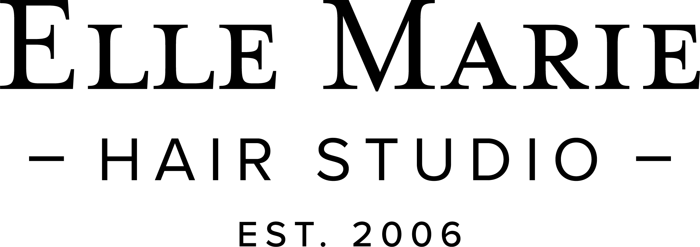 Elle Marie Hair Studio Logo